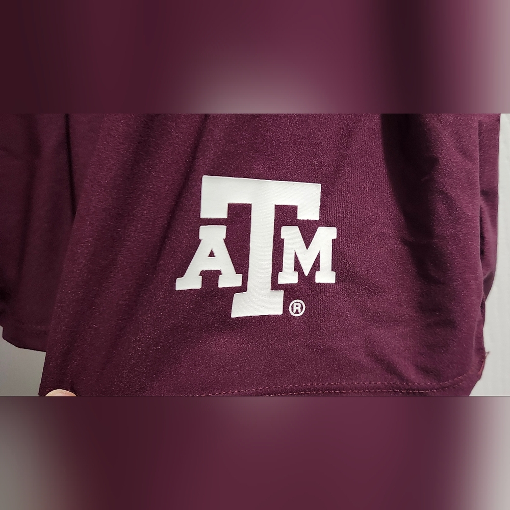 Texas A&M Aggies maroon pleated tennis skirt with built in shorts women'… - Picture 5 of 9